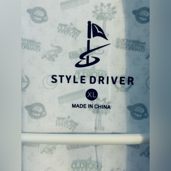 Style Driver Men’s golf polo XL EUC - Picture 3 of 4